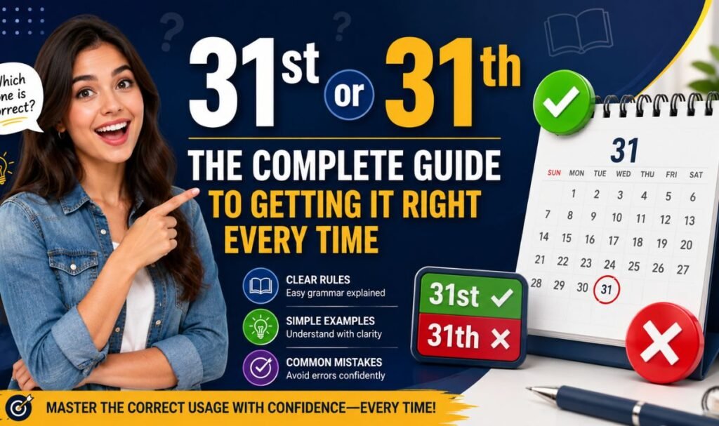 31st or 31th The Complete Guide to Getting It Right Every Time