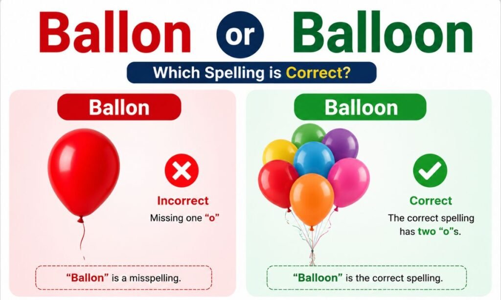 Ballon or Balloon