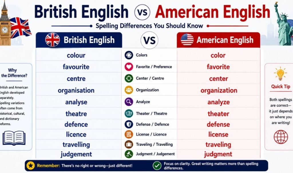 British English vs American English (1)