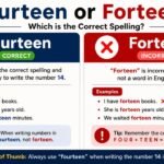 Fourteen or Forteen