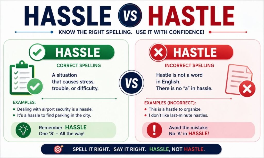 Hassle vs Hastle