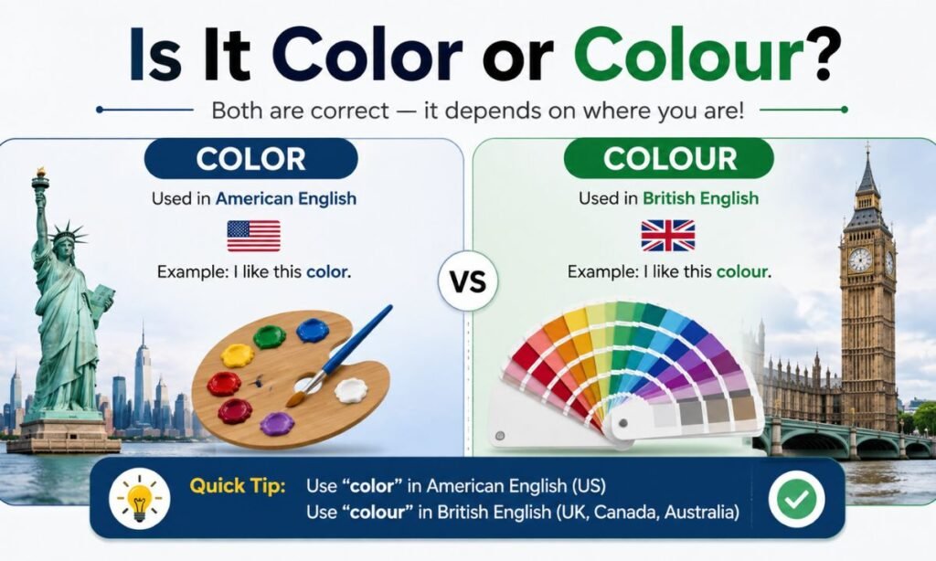 Is It Color or Colour