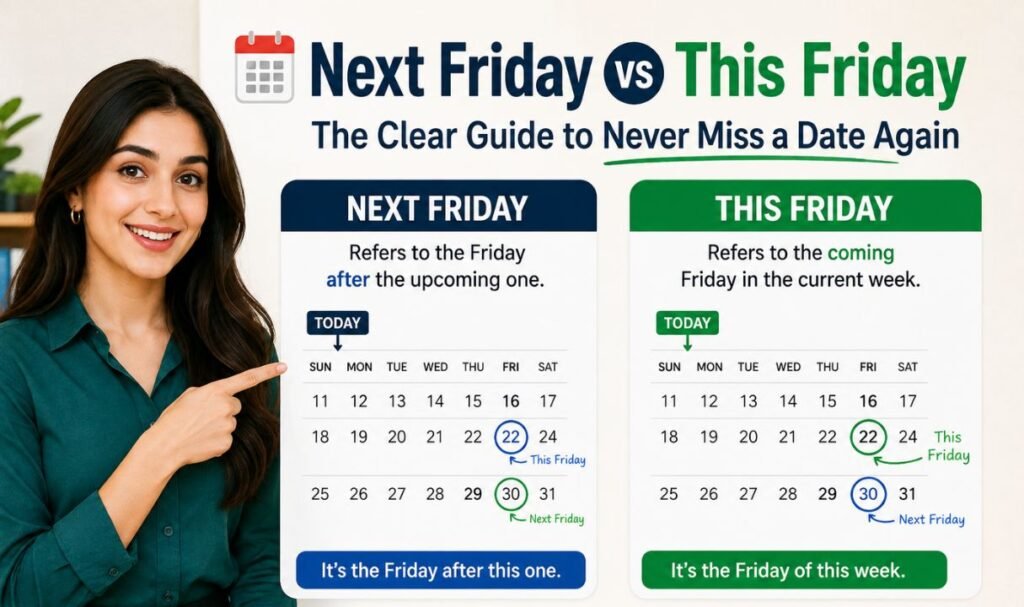 Next Friday vs This Friday