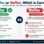 Refer or Reffer