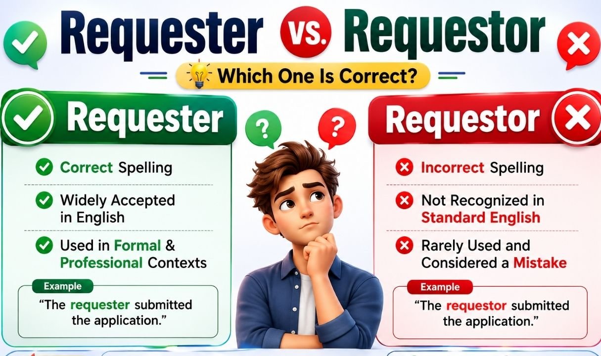Requester vs. Requestor
