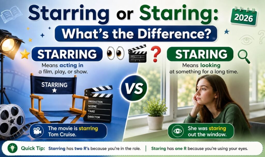 Starring or Staring