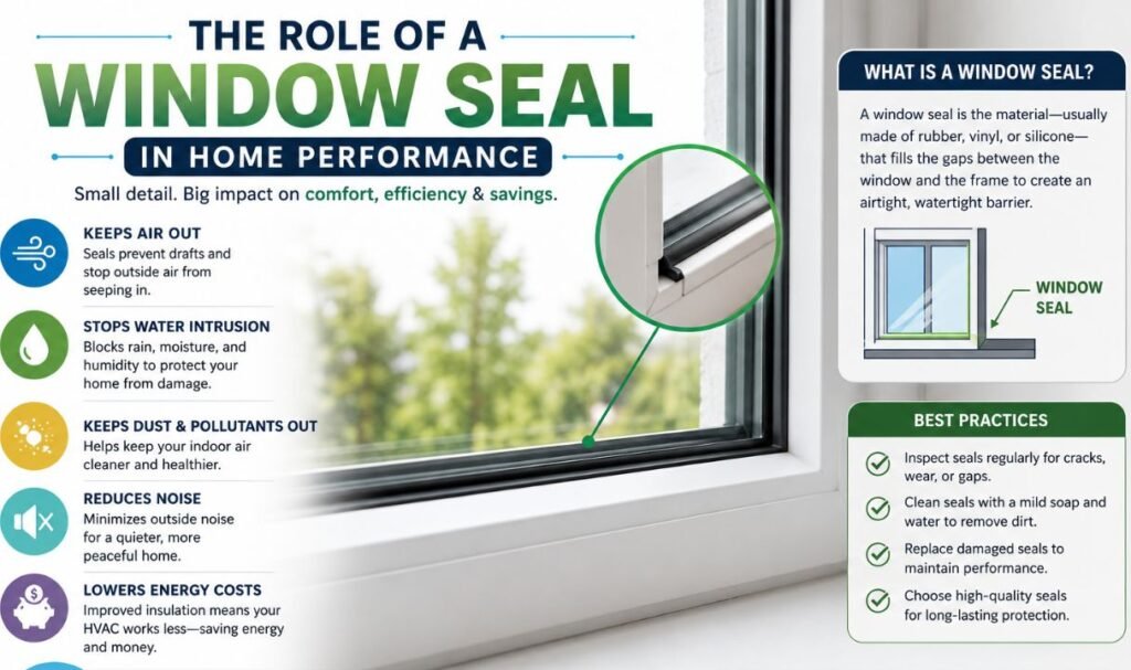 The Role of a Window Seal in Home Performance