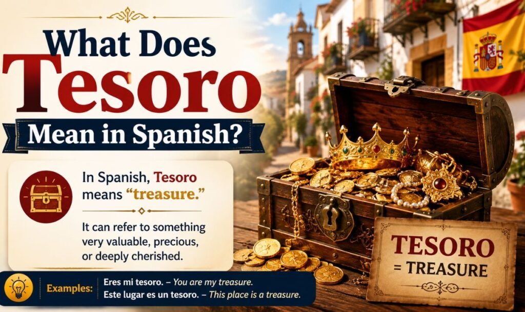 What Does Tesoro Mean in Spanish