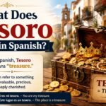 What Does Tesoro Mean in Spanish