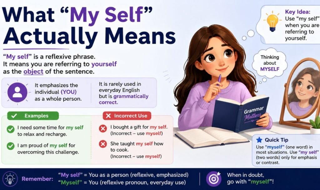 What My Self Actually Means