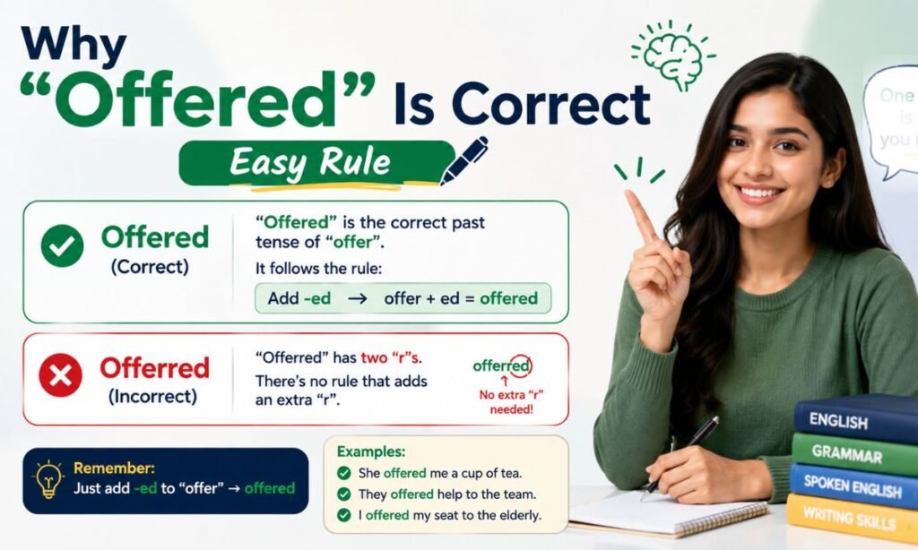 Why Offered Is Correct (Easy Rule)