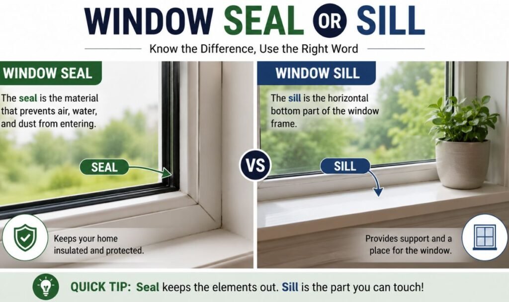 Window Seal or Sill