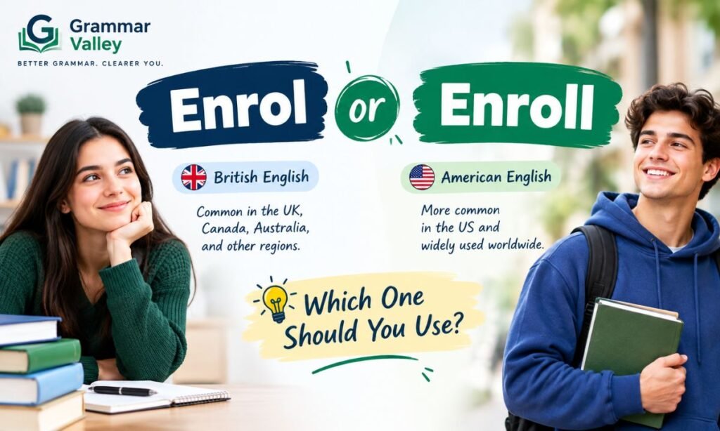 Enrol or Enroll