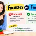 Focusses or Focuses