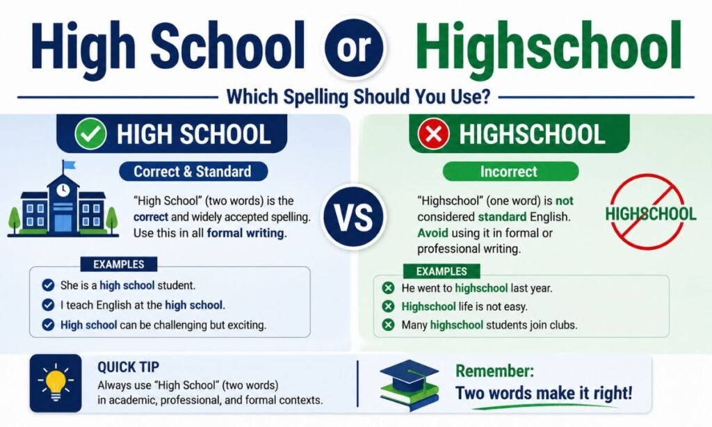 High School or Highschool