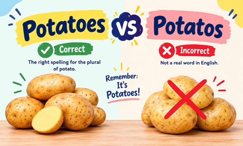 Potatoes vs Potatos