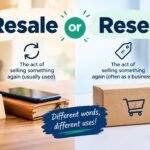 Resale or Resell