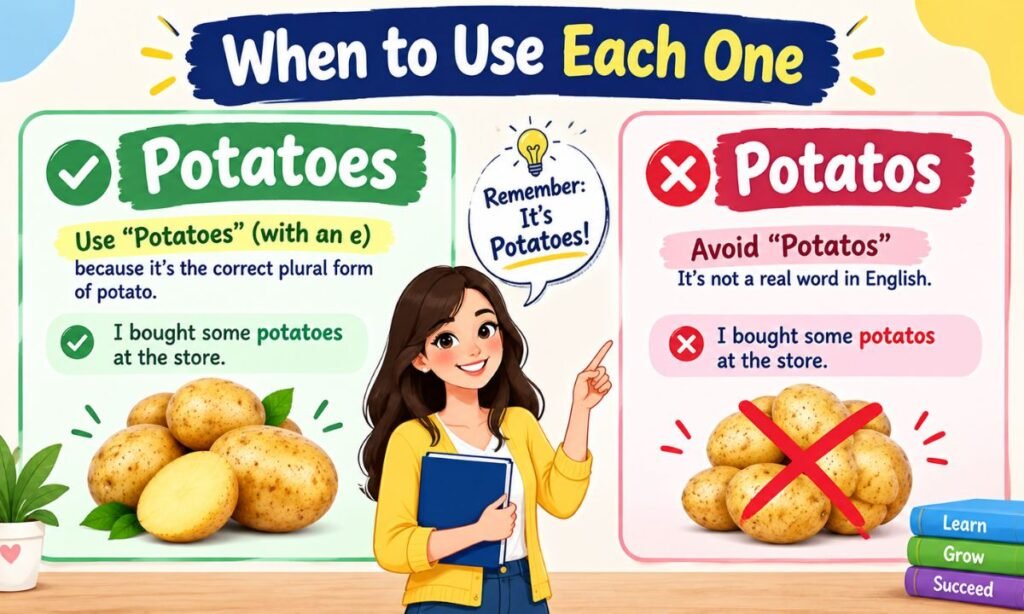 When to Use Each One