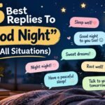 35 Best Replies To “Good Night”