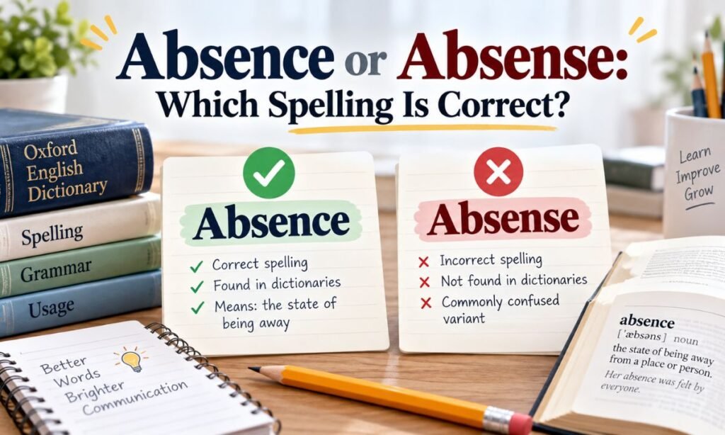 Absence or Absense
