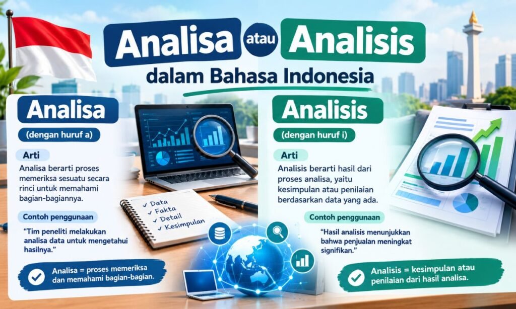 Analisa atau analisis in Indonesia