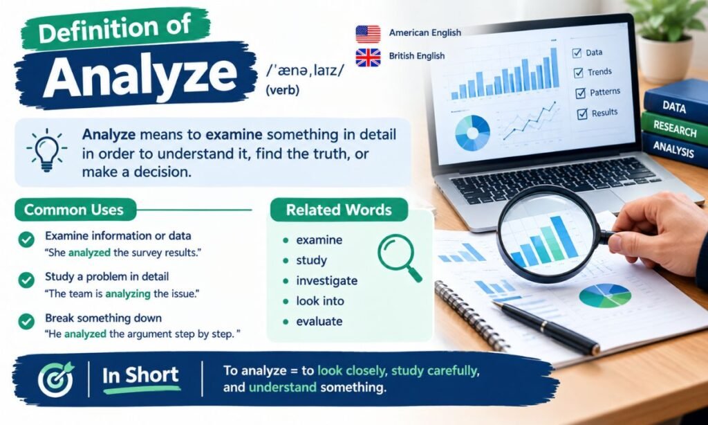 Definition of Analyze
