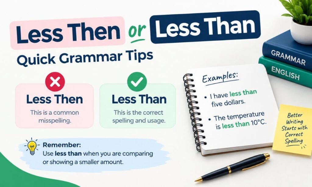 Less Then or Less Than