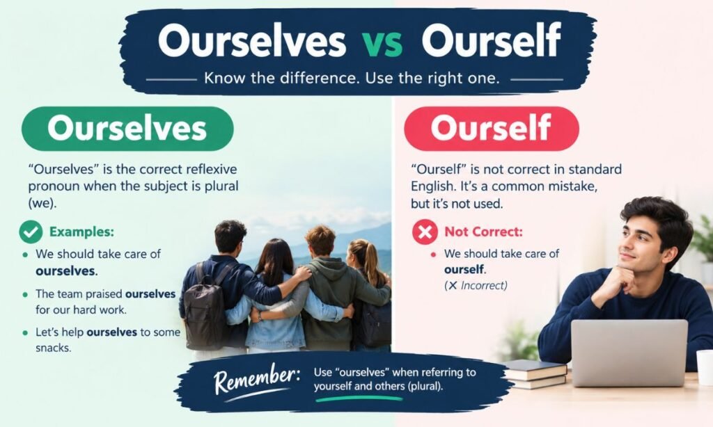Ourselves vs Ourself