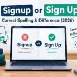 Signup or Sign Up