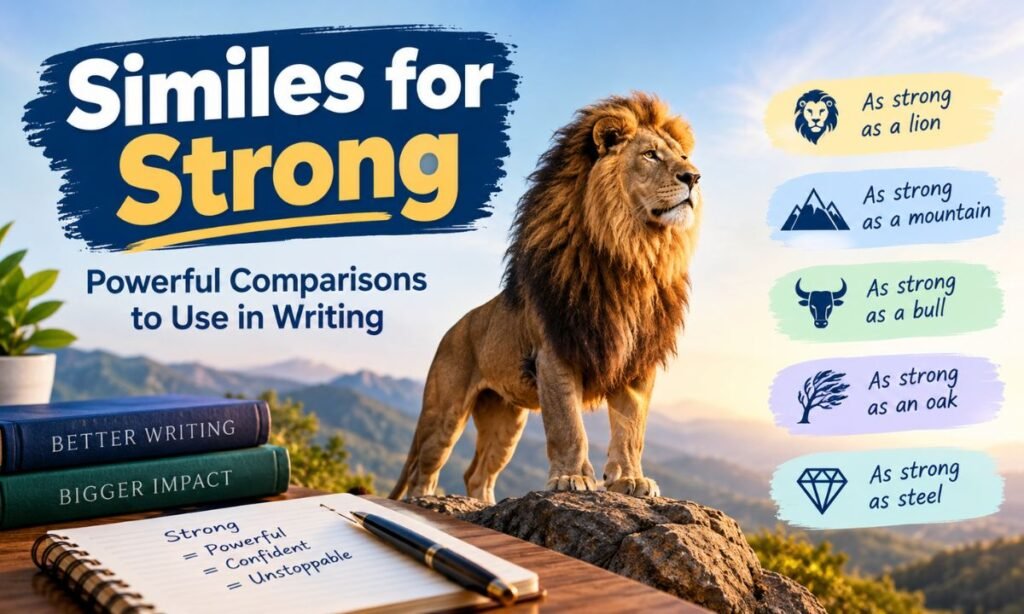 Similes for Strong