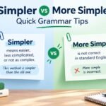 Simpler vs More Simple